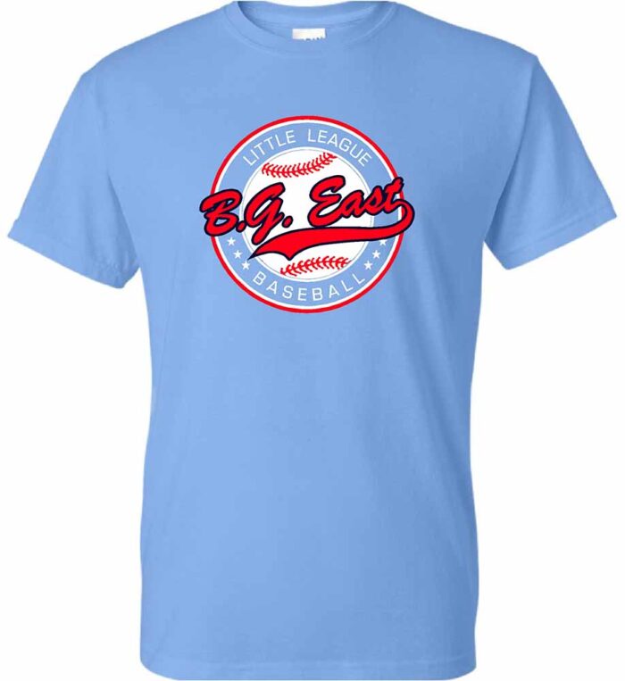 BG East Little League Circle Logo T-Shirt