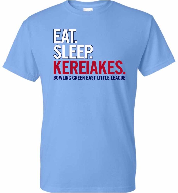 BG East Eat Sleep Kereiakes T-Shirt