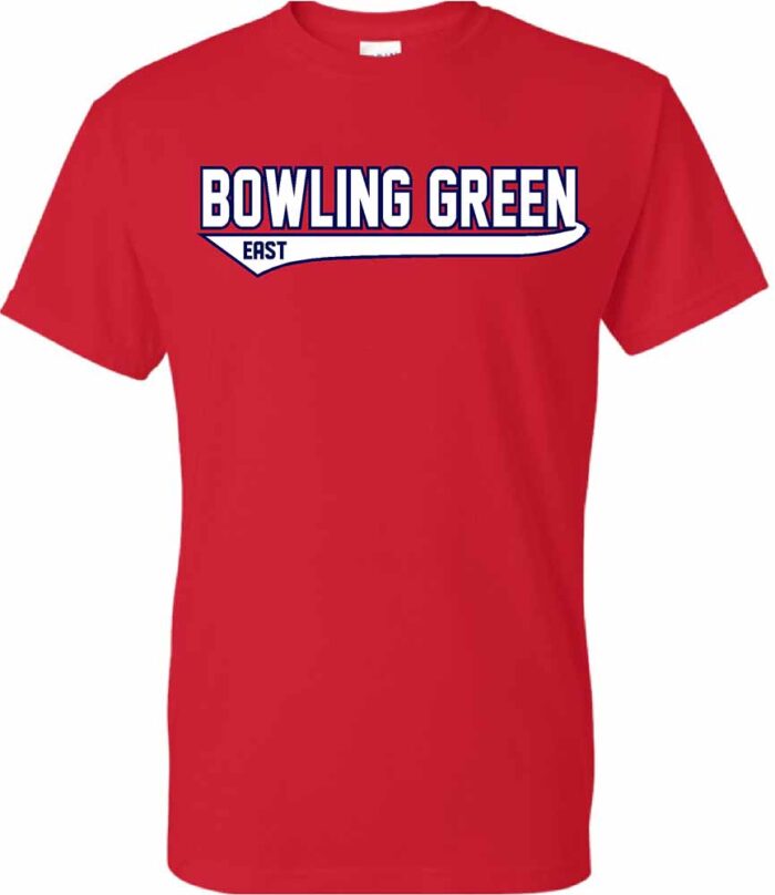 BG East Red Bowling Green East T-Shirt