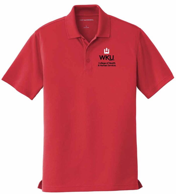 Port Authority® Dry Zone® UV Micro-Mesh Polo Rich Red