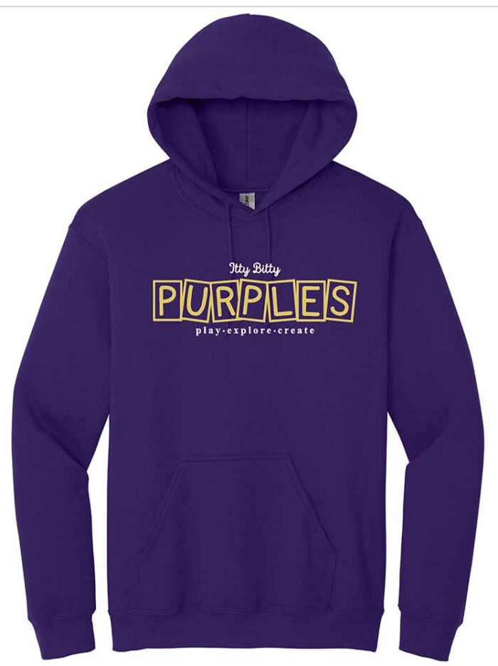 Gildan Hoodie Purple