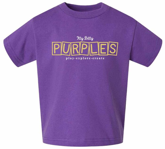 Rabbit Skins Toddler Cotton Jersey Tee Purple