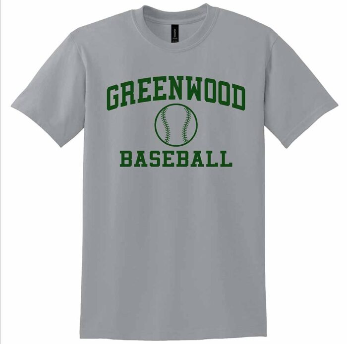 GHS Baseball Gildan DryBlend Short Sleeve T-Shirt Gravel