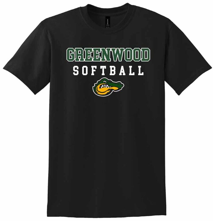 GHS Softball Gildan® DryBlend® Short Sleeve T-Shirt Black