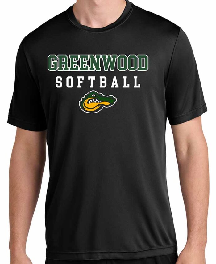 GHS Softball Sport-Tek® PosiCharge® Competitor™ Tee Black