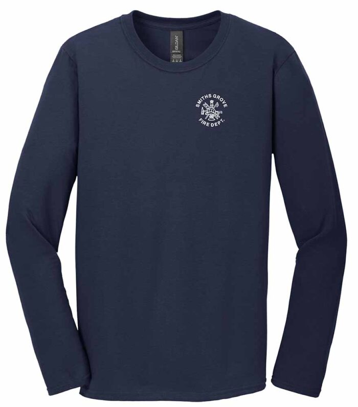 Gildan Softstyle® Long Sleeve T-Shirt Navy