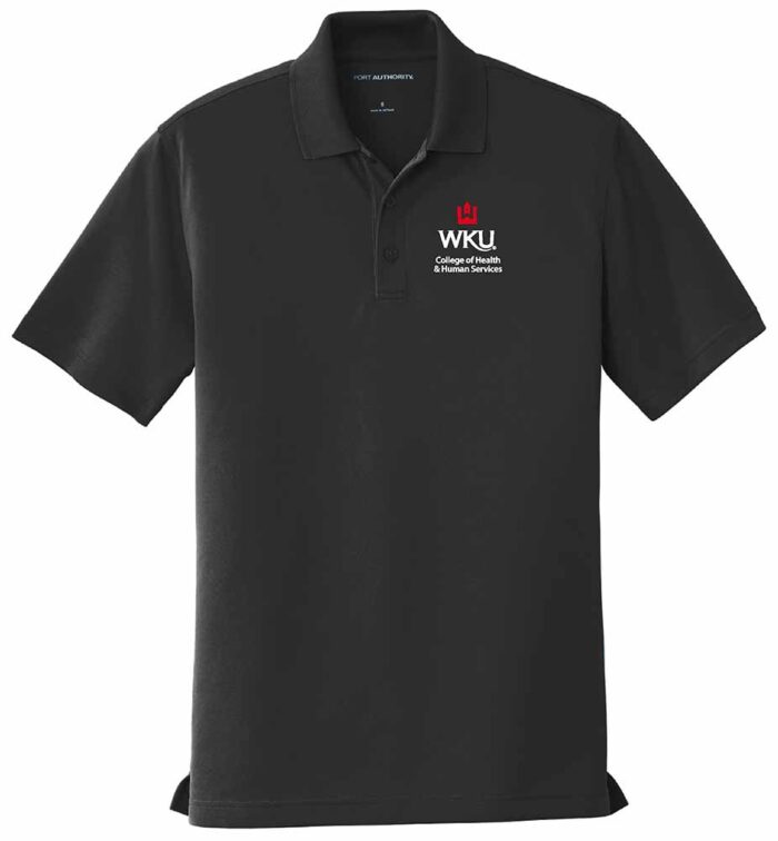 Port Authority® Dry Zone® UV Micro-Mesh Polo Deep Black